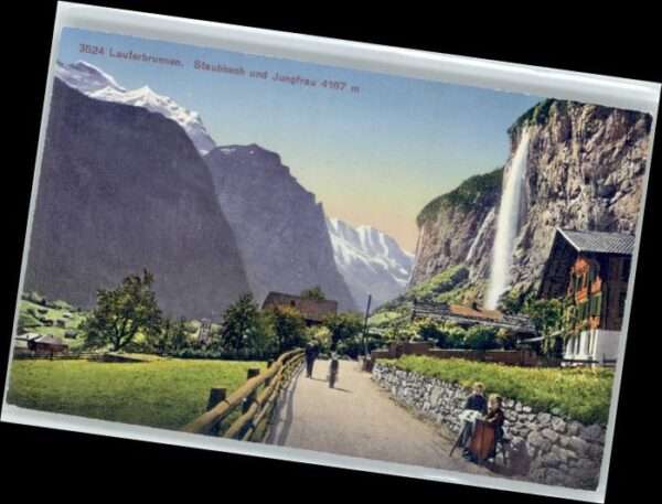 Lauterbrunnen BE Lauterbrunnen Staubbach Jungfrau