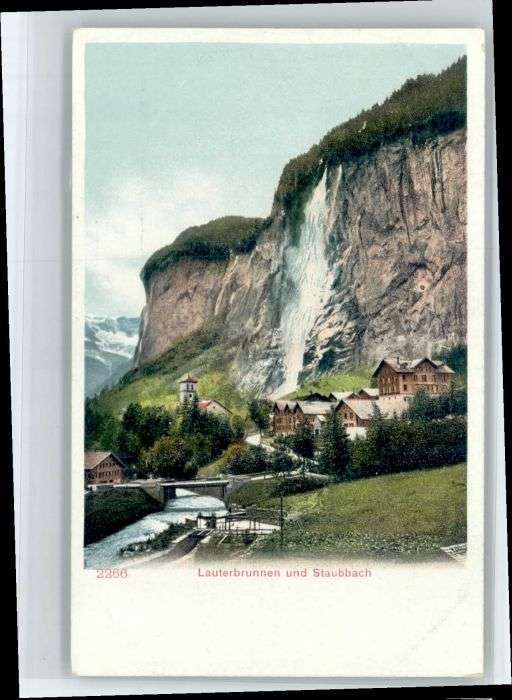 Lauterbrunnen BE Lauterbrunnen Staubbach