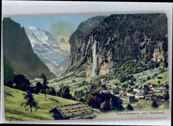 Lauterbrunnen BE Lauterbrunnen Staubbach