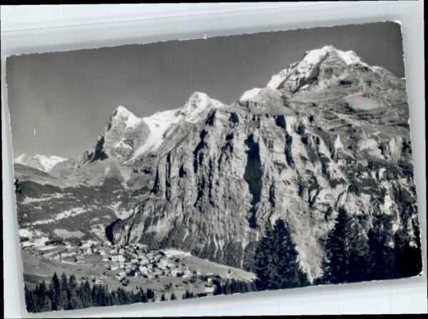 Muerren BE Mürren Eiger Mönch Jungfrau *