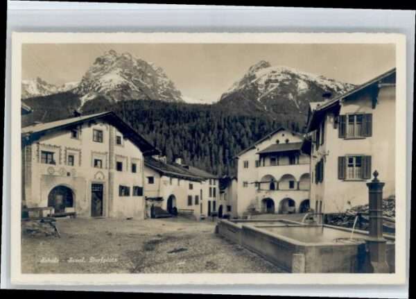 Schuls GR Schuls Dorfplatz