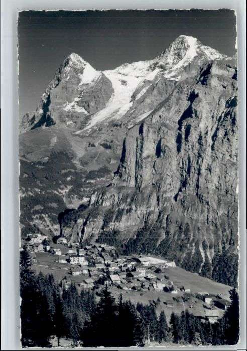 Muerren BE Mürren Mönch Eiger x