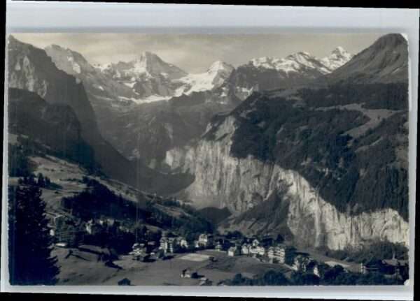 Wengen BE Wengen Grosshorn Breithorn Tschingelhor