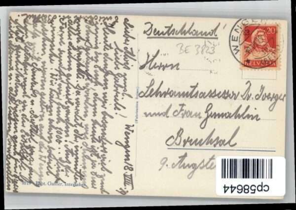 Wengen BE Wengen Jungfrau Gspaltenhorn – Bild 2