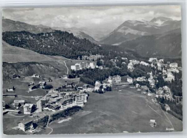 Arosa GR Arosa Fliegeraufnahme