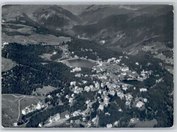 Arosa GR Arosa Fliegeraufnahme
