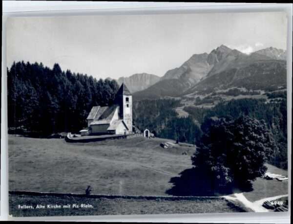 Falera Kirche Piz Riein