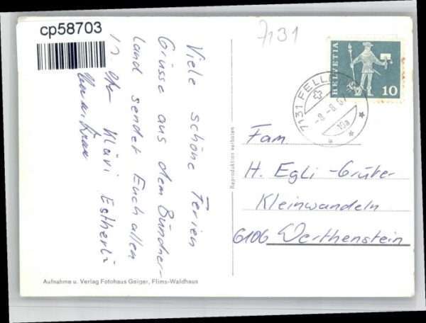 Falera Kirche Piz Riein – Bild 2