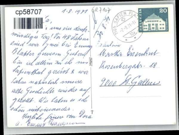 Safien Platz [Stempelabschlag] – Bild 2