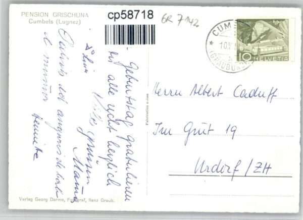 Lugnez Pension Grischuna – Bild 2