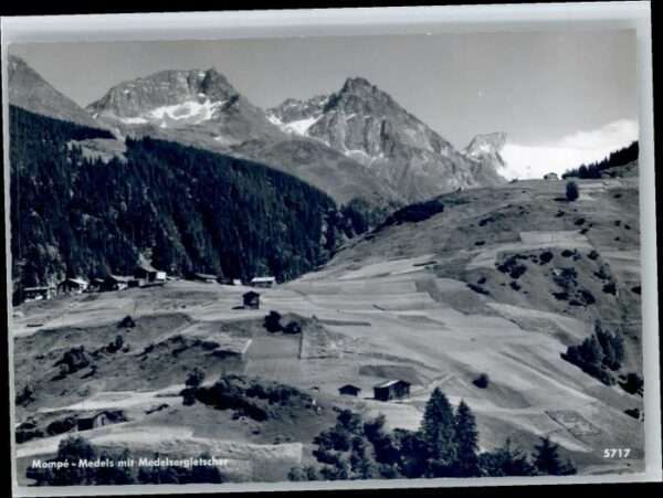 Disentis GR Disentis [Stempelabschlag] Mompe Medels