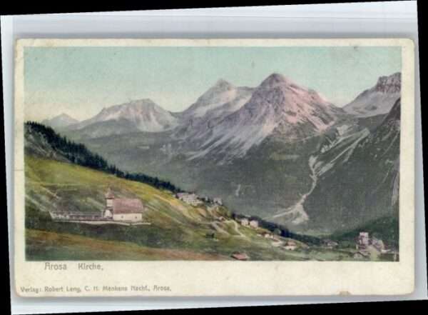 Arosa GR Arosa Kirche