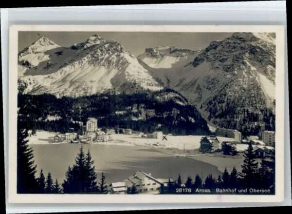 Arosa GR Arosa Bahnhof Obersee