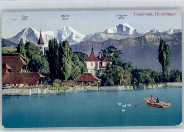 Hilterfingen Thunersee Jungfrau Mönch Eiger