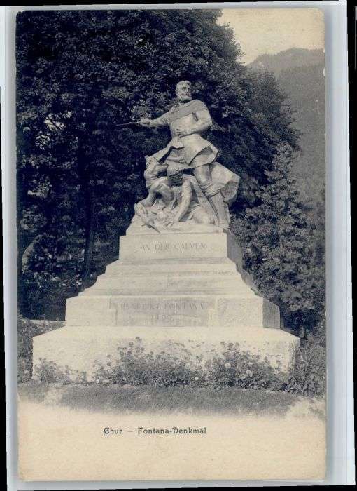 Chur GR Chur Fontana Denkmal