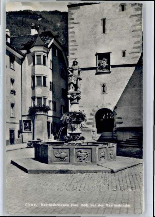 Chur GR Chur Martinsbrunnen Kirche