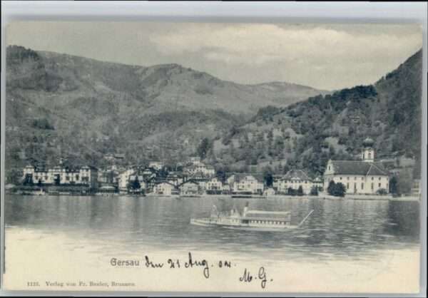 Gersau Vierwaldstaettersee Gersau
