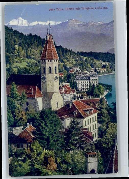 Thun Kirche Jungfrau