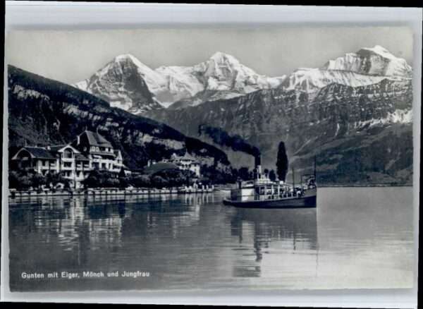 Gunten Eiger Mönch Jungfrau