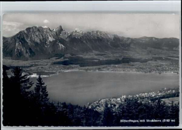Hilterfingen Thunersee Stockhorn