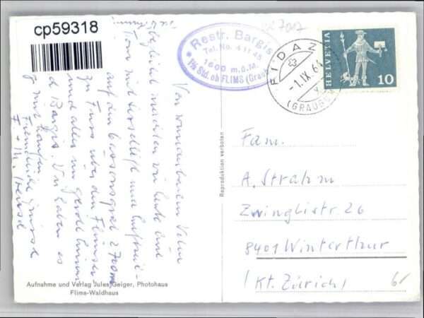 Flims Waldhaus Hochtal Bargis – Bild 2