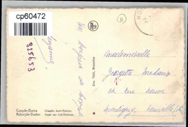 Coxyde Koksijde Bains Chapelle Saint-Antoine K – Bild 2