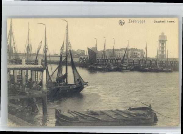 Zeebrugge Vischerij Haven