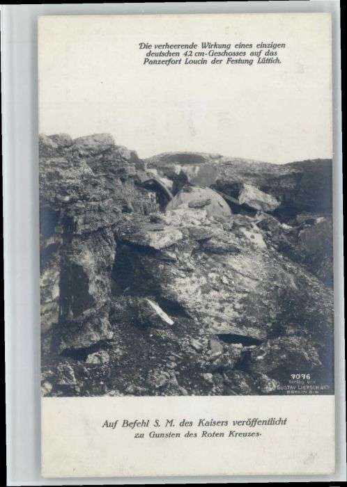 Luettich Lüttich Panzerfort Loucin