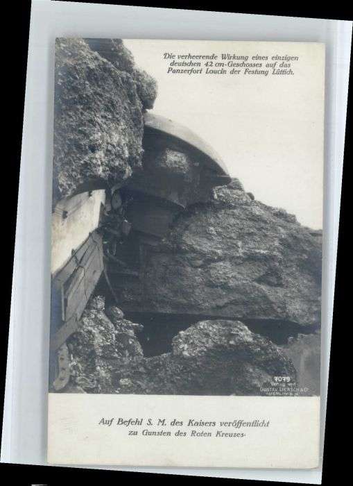 Luettich Lüttich Panzerfort Loucin