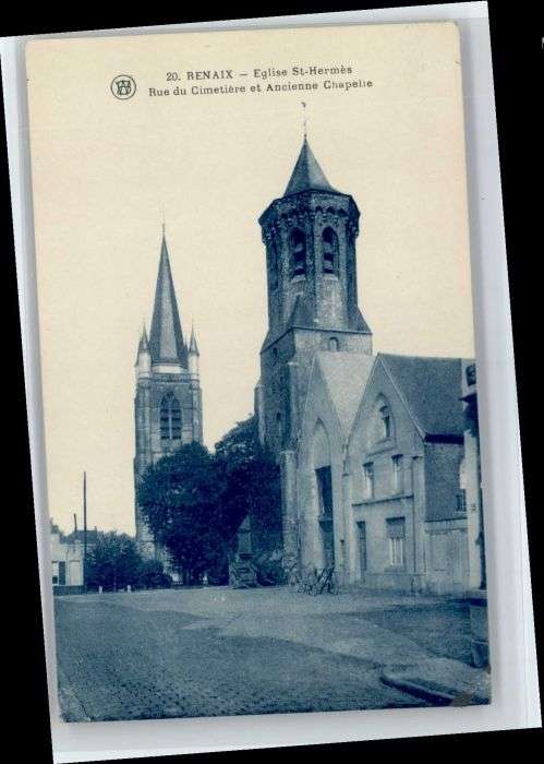 Renaix Eglise St. Hermes Rue Cimetiere Chapell