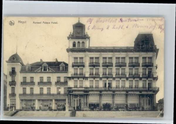 Heyst-sur-Mer Flandre Palace Hotel Kursaal