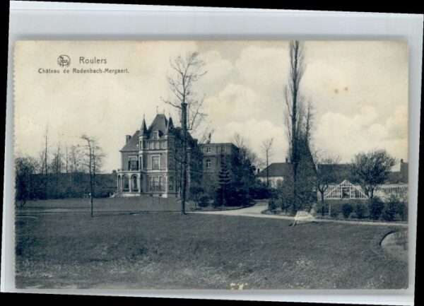 Roulers Chateau Rodenbach-Mergaert