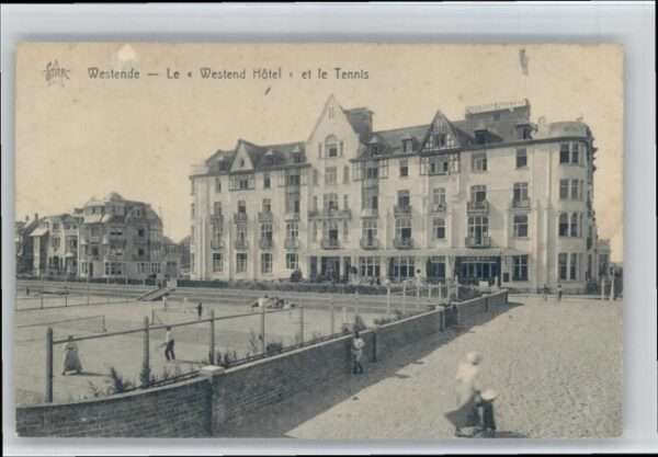 Westende Westend Hotel Tennis Platz