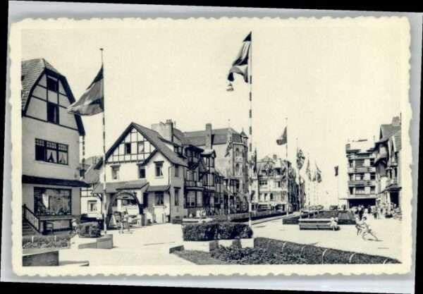La Panne Veurne La Panne Square Koning Albert Roi
