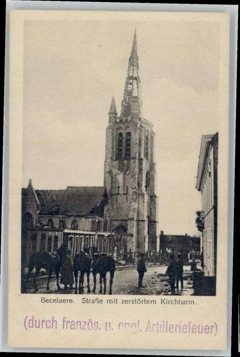 Becelaere Kirchturm