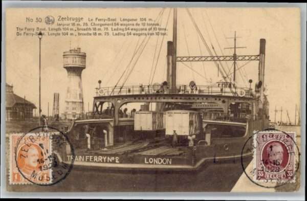 Zeebrugge Ferry Boat