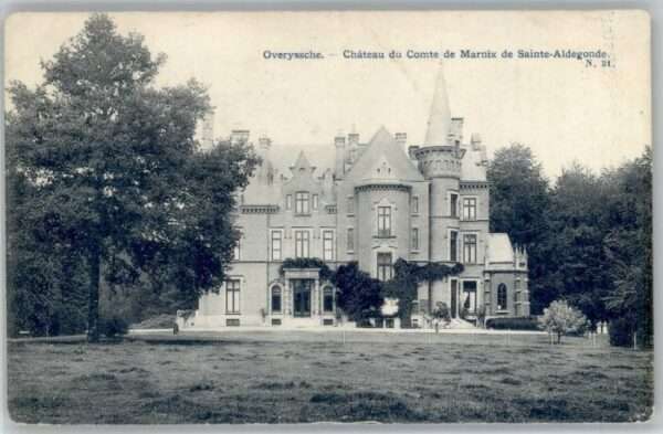 Overyssche Chateau Comte Marnix Sainte Aldegonde