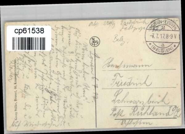 Leuven Margaretaplaats Postkantoor – Bild 2