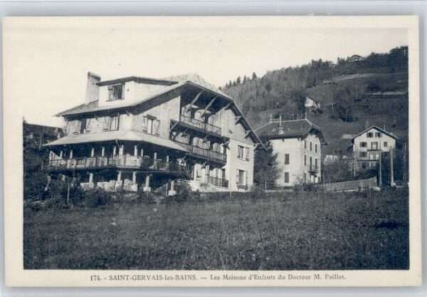 Saint-Gervais-les-Bains Saint-Gervais Maison Enfants Docteur M.