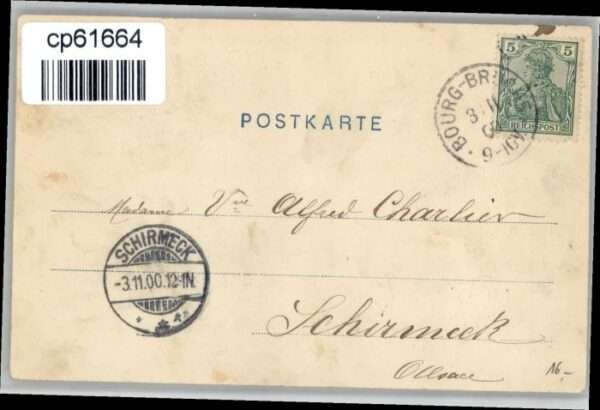 Bourg-Bruche [Stempelabschlag] Climont – Bild 2