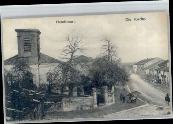 Heudicourt Kirche