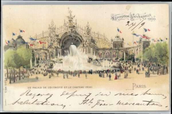 Paris Exposition Universelle Palais Eletricit