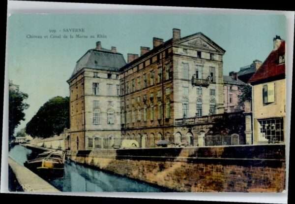 Saverne Chateau Chanal Marne Rhin