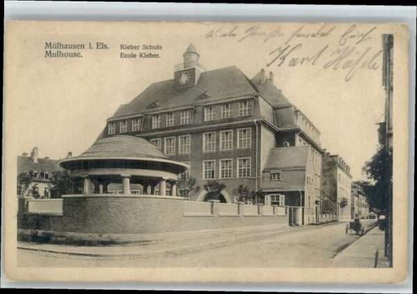 Muelhausen Elsass Mülhausen Mulhouse Kleber Schule Ecole