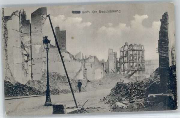 Lille Nord Lille Zerstörung