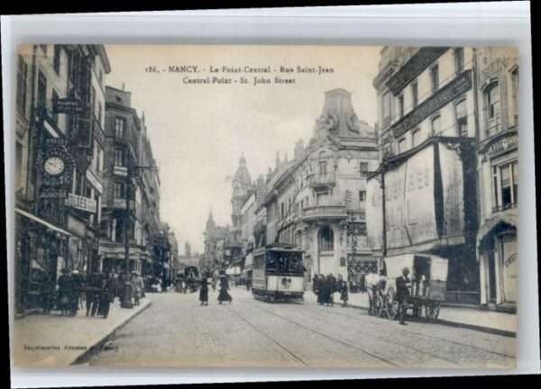Nancy Lothringen Nancy Pointe Central Rue Saint-Jean Str