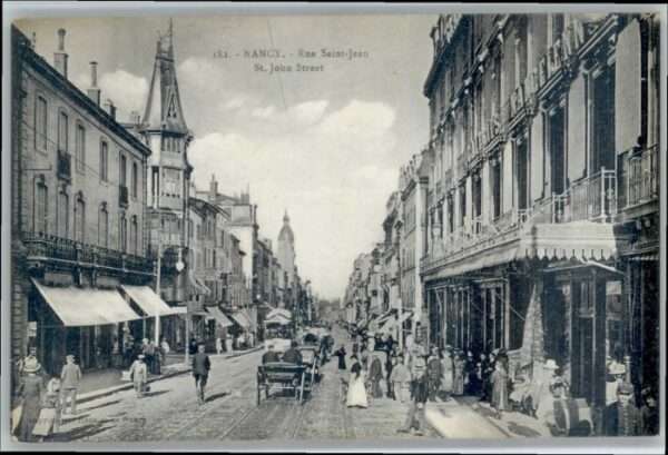 Nancy Lothringen Nancy Rue Saint-Jean St. John Street St