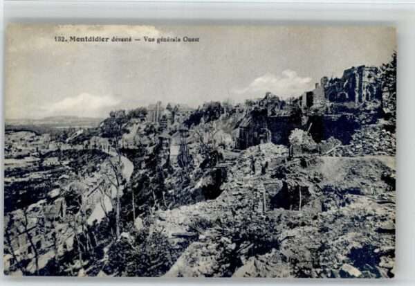 Montdidier Zerstörung