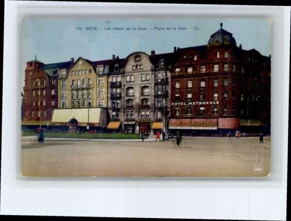Metz  57 Moselle Metz Hotel Gare Place Gare