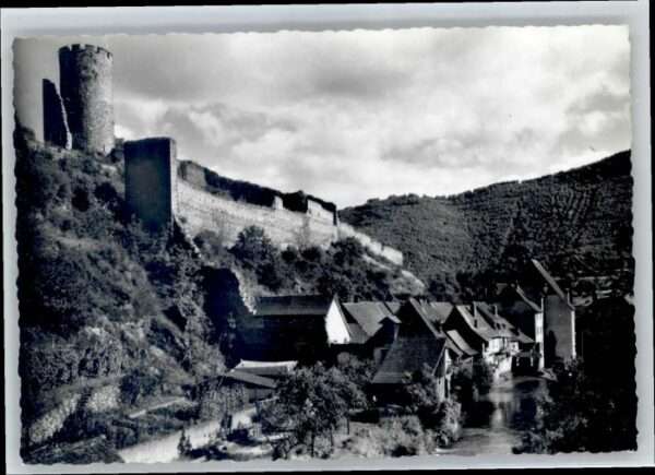 Kaysersberg Ruines Chateau Enceinte